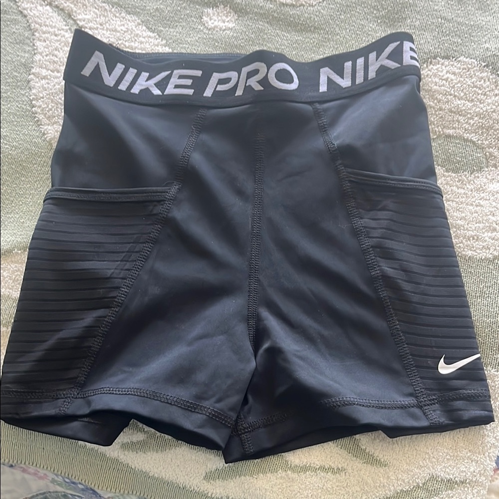 Nike Pro Running Shorts with Side Pockets